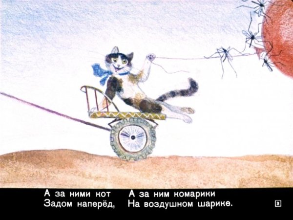 Ехали комарики на воздушном шарике