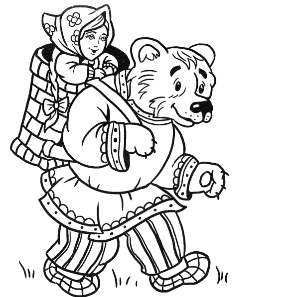 Сказки. Раскраски
