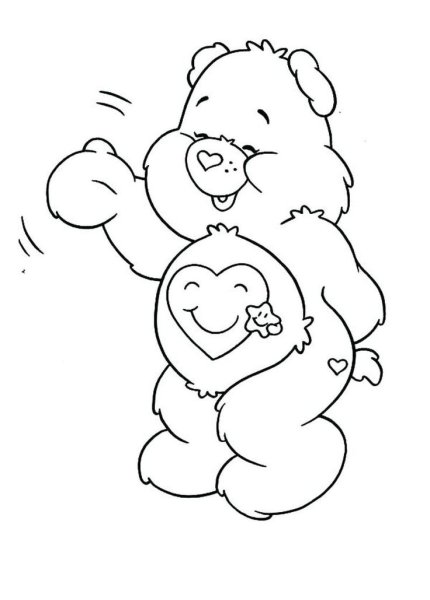 Care Bears раскраска