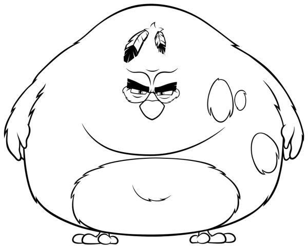 Angry Birds - Раскраски