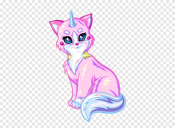 Кошка Единорог