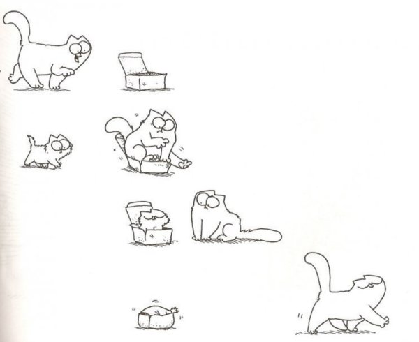Рисовать кота Саймона