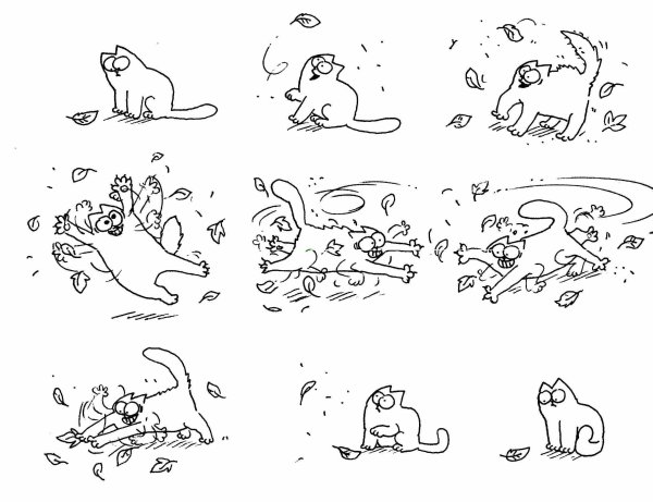 Кот Саймона комиксы