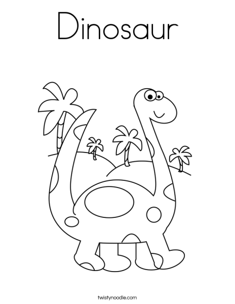 Dinosaur English раскраска