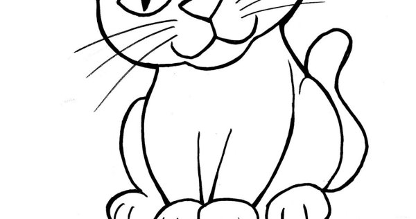 Раскраска вислоухий кот
