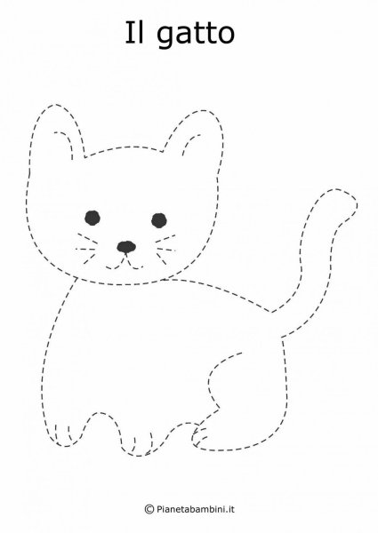 Кошка по точкам