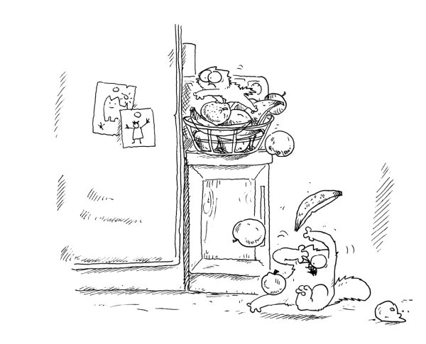 Кот Саймона художник