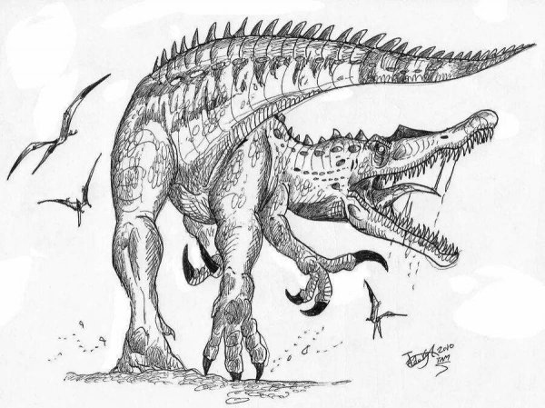 Раскраски охотник на динозавров (46 фото)