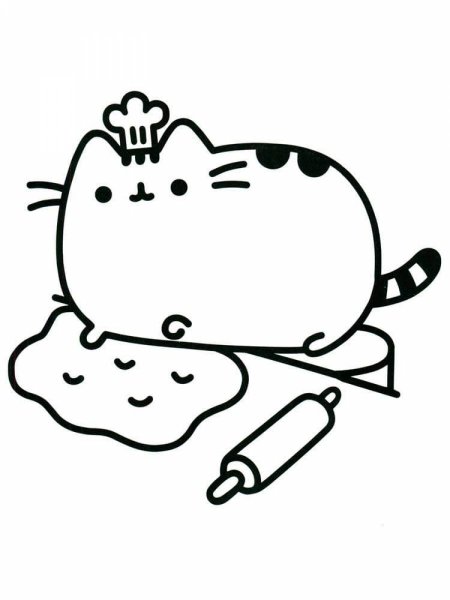 Раскраска. Котики