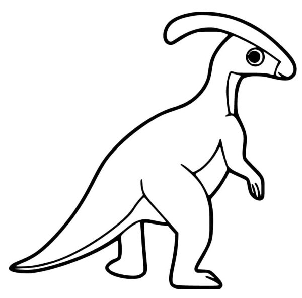 Раскраски паразауролоф динозавр (43 фото)