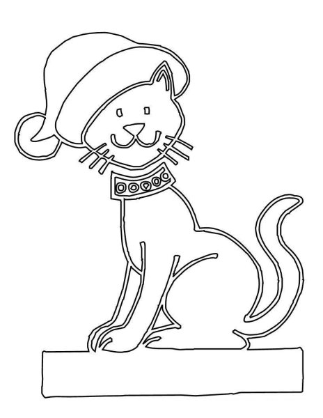 Кот Саймон новый год