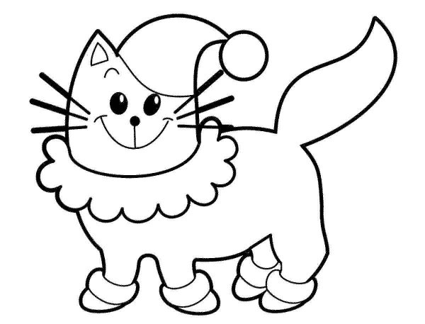Кот пончик раскраска
