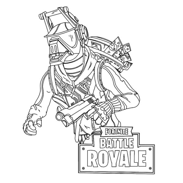 Fortnite раскраска