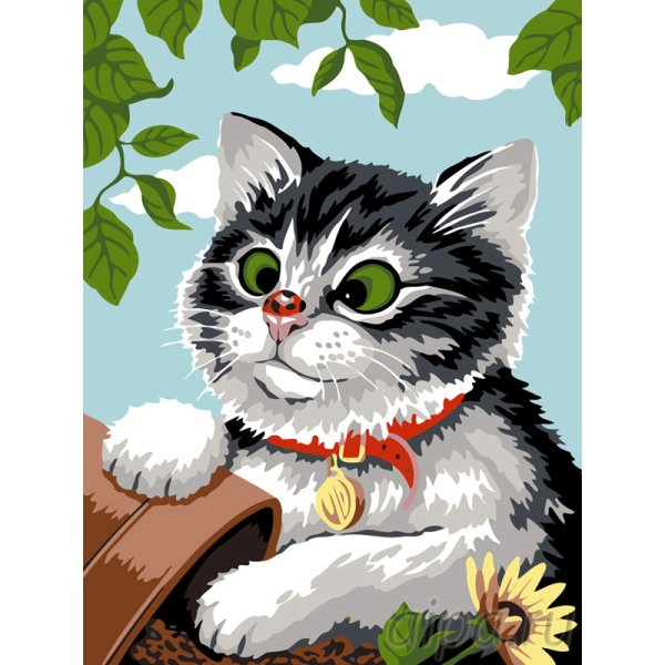 Котенок рисунок