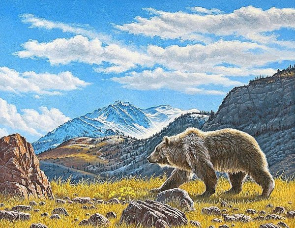 Художник Paul Krapf пейзажи