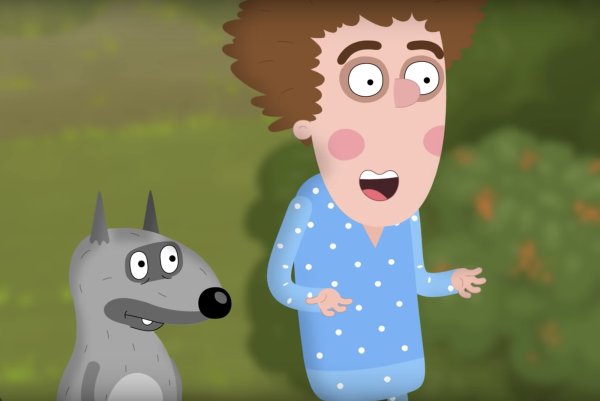 Приключения Пети и волка мультсериал