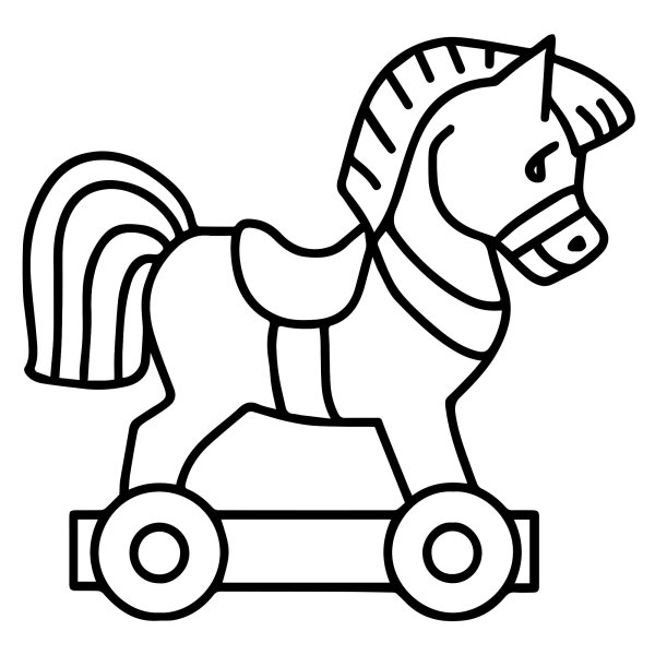 Раскраска. Игрушки