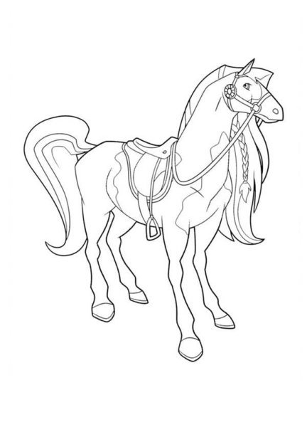 Horseland раскраски