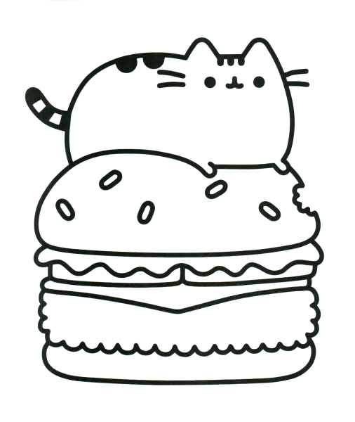 Котенок. Раскраска
