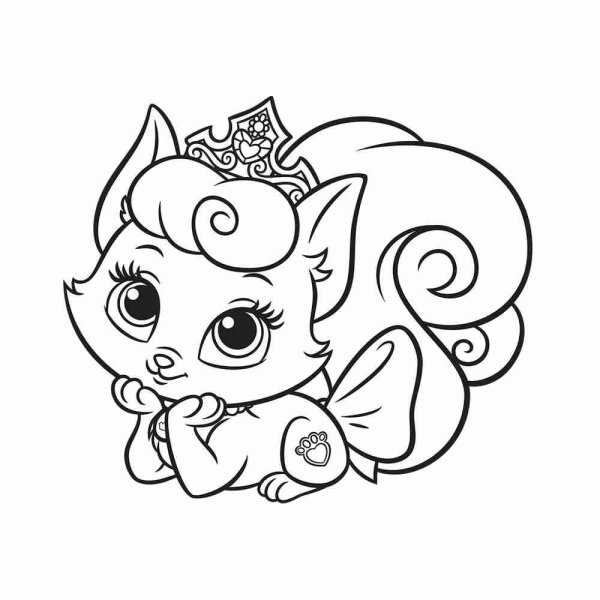 Раскраска кот