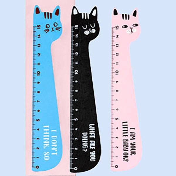 Линейка "котик"
