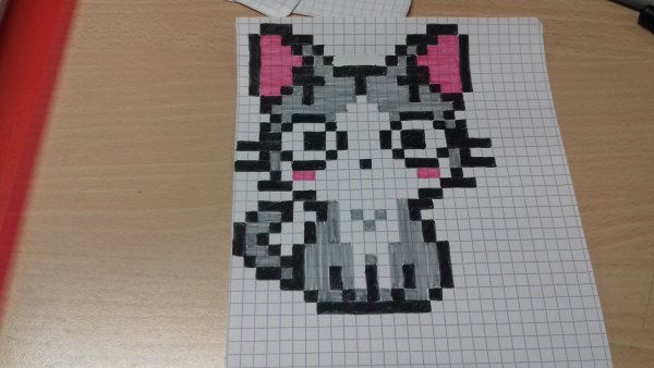 Рисунки по клеткам