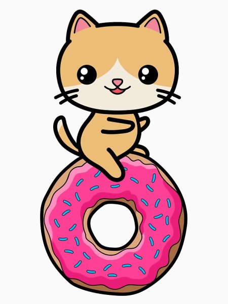 Кот пончик