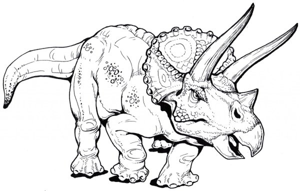 Тарбозавр и Трицератопс