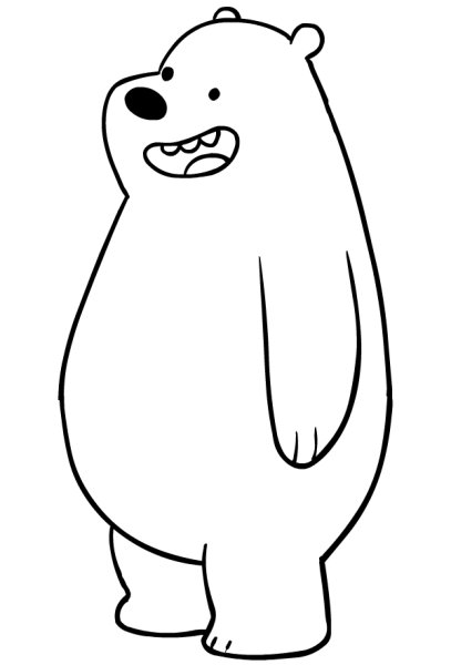 We bare Bears раскраска