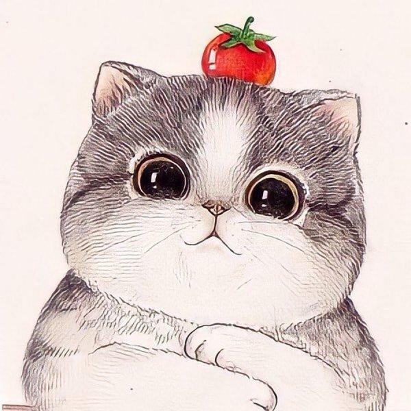 Котики мультяшные
