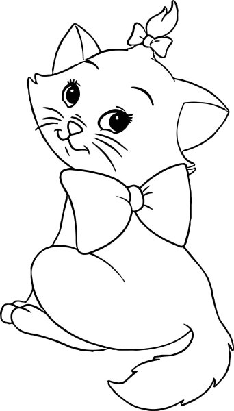 Котенок рисунок