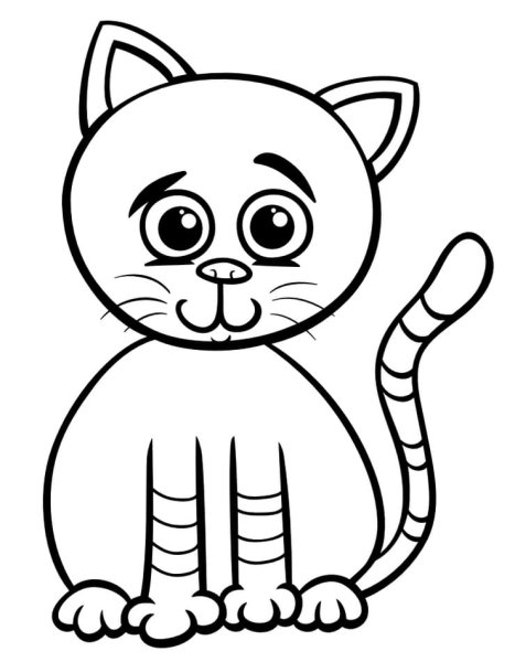 44 Котенка раскраска
