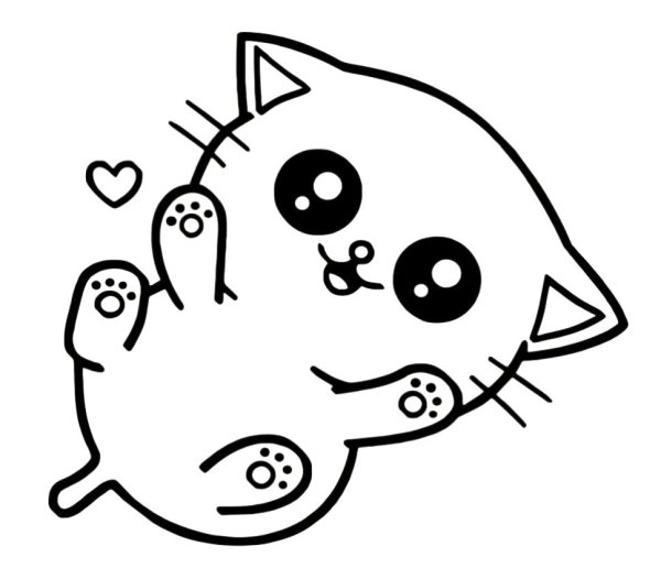Коты в разных позах