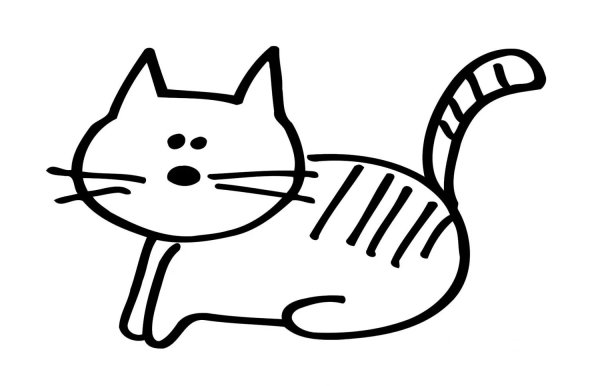 Раскраска. Котики
