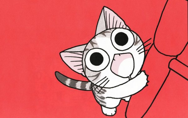 Обои на рабочий стол котики аниме