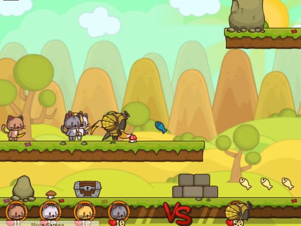 Игры отряд котят 3