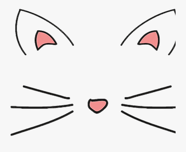 Кошачьи аниме усы