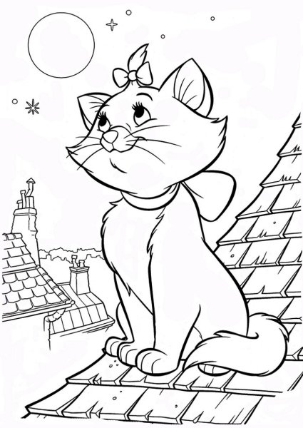 Карамелька три кота раскраска