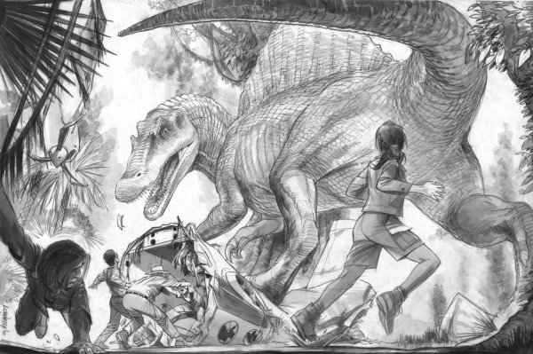 Спинозавр лагерь мелового периода