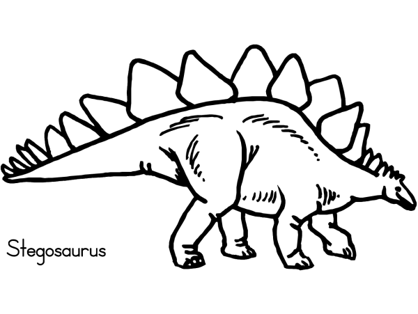 Стегозавр и Тирекс