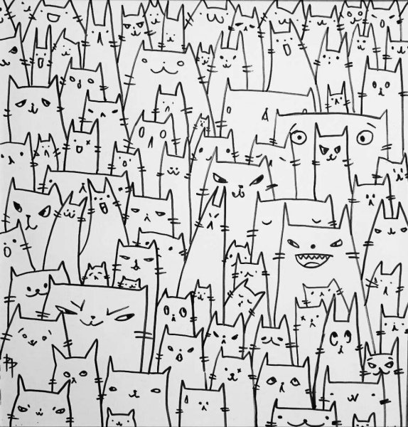 Много котиков