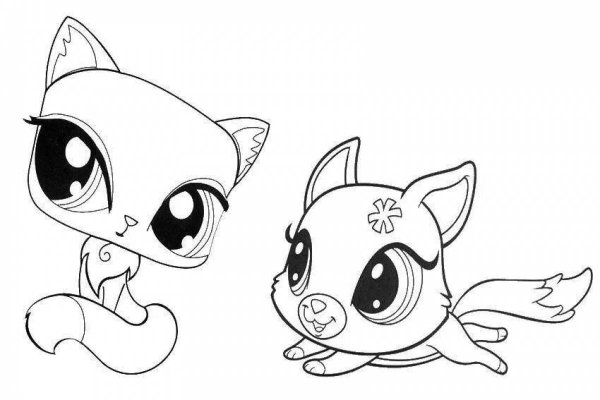 Раскраска Littlest Pet shop
