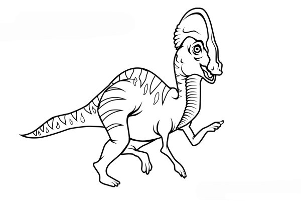 Овираптор динозавр раскраска