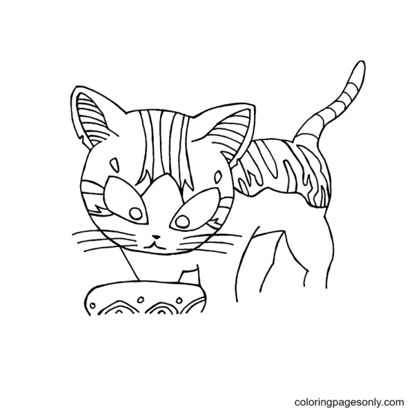 Котенок чи раскраска