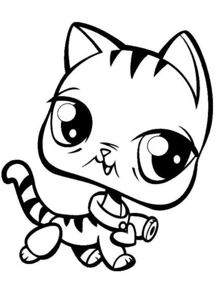 Раскраска Littlest Pet shop