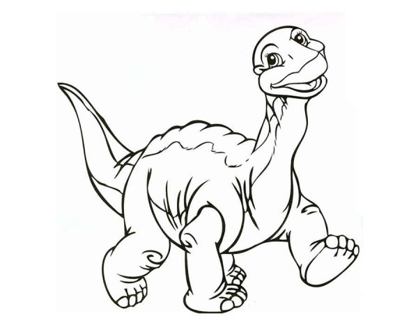 Раскраска "Динозаврики"