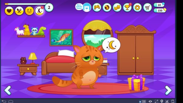 Игра рыжий кот БУБУ