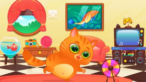 Кот Bubbu игрушка