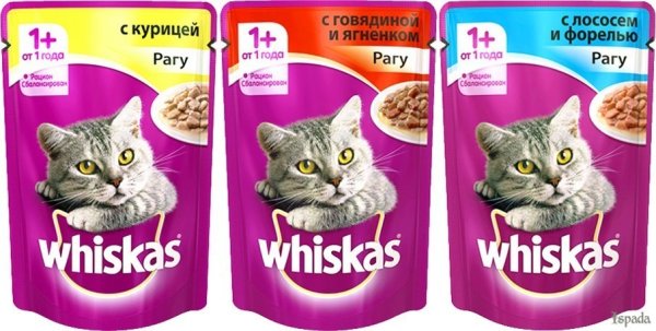 Вискас этикетка