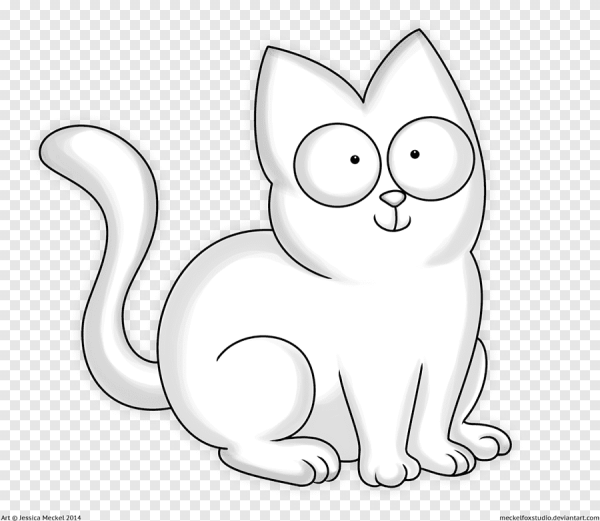 Раскраска кошка короткошерстная